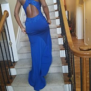 CHIC ROYAL BLUE HOMECOMING PROM PAGEANT DRESS SZ6